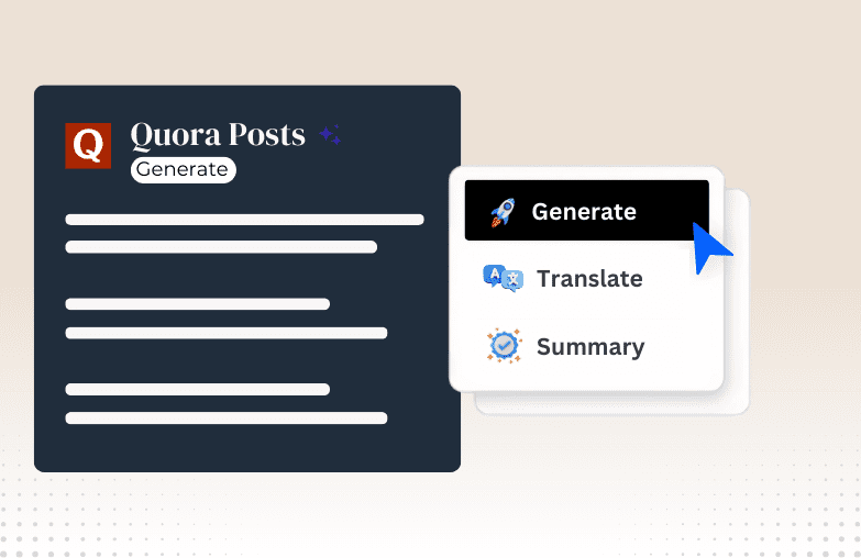 Quora Post Generator